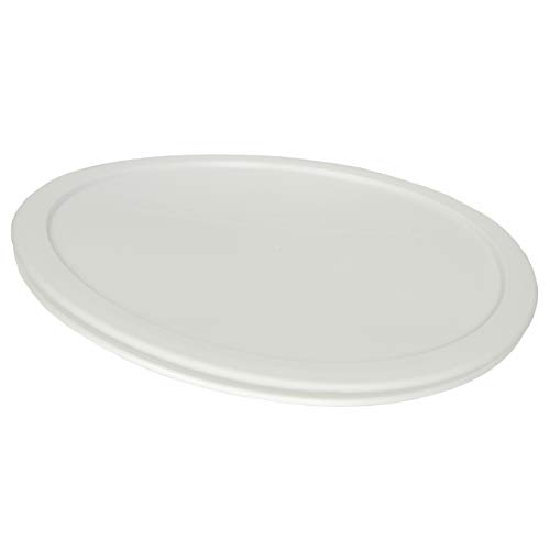 CorningWare FS-1-PC 2.5Qt French White Lid and F-5-PC 1.5Qt French White Food Storage Replacement Lid