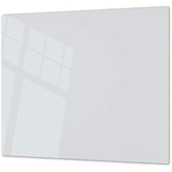 Tapa Cubre Fregadero Cubre vitrocerámica y tabla de cortar de cristal templado – Superficie de vidrio templado resistente – UNA PIEZA (60 x 52 cm) o DOS PIEZAS (30 x 52 cm) - D18 Serie de colores: Z Gris Claro