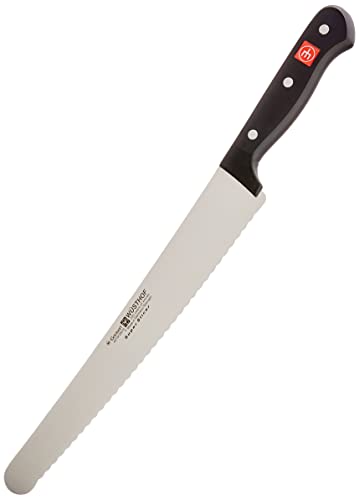 WÜSTHOF Model , Gourmet 10 Inch Super Slicer Knife, Rounded Tip Long Blade | Precise Laser Cut High-Carbon Stainless Steel German Made