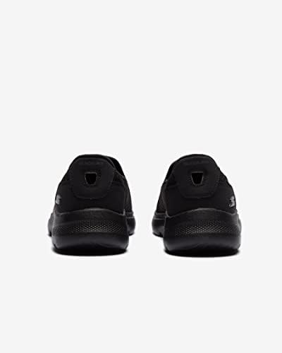 Skechers Women's GO Walk 6-Big Splash Sneaker, Black, 7 Wide | Image 4