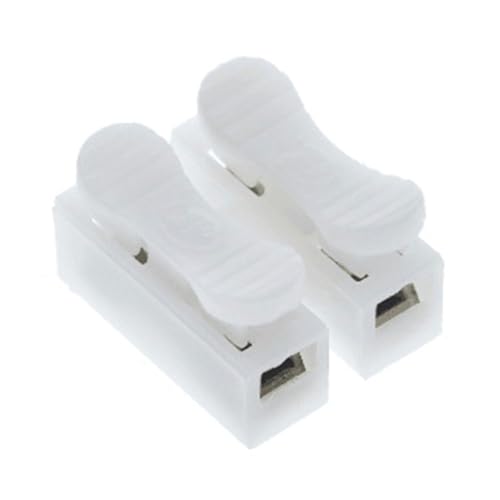 100Pcs Push Quick Wire Cable Connectors Spring Wire Connectors Wiring Terminals Blocks for Automotive Wiring Electricity