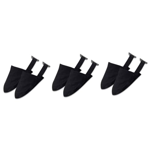 BESPORTBLE 3 Pairs Bowling Grip Sack Shoe Bottom Protector Bowling Shoe Cover Elastic Slider