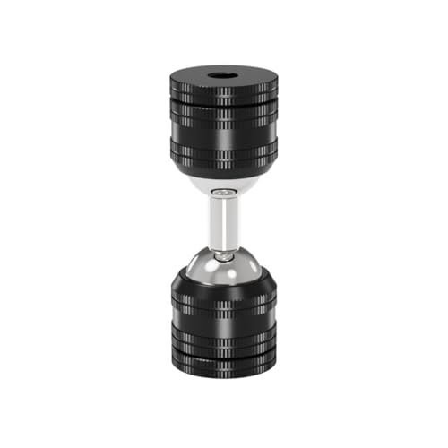BGNing Dual Ball Head Adjustable Bracket, 1/4 Quick Release CNC Aluminum Camera Head, Suitable for use with Selfie Sticks, Tripods, Compatible with Hero/Action 5pro Sports Cameras (Type 2)