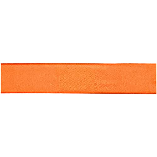 Rico Design Paper Poetry - Cinta de raso (25 mm, 3 m), color naranja neón