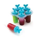 Black Olive Plastic Ice Candy Kulfi Maker Mould- Homemade Reusable Popsicle Frozen Ice Cream Moulds Tray Kulfi Candy Ice Cream Mold Ice Pop Makers for Children & Adults (6 pcs Set)