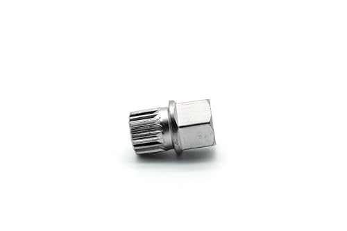 Image of TEMO Abc9 /21Pt Wheel Lock Lugnut Anti-Theft Lug Nut Screw Removal Key Socket S3057 for Vw Audi