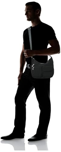 Image of Baggallini womens Everywhere Bagg Crossbody Women 11x9 Lightweight Nylon Hobo Water-resistant Travel Bag W /Rfid