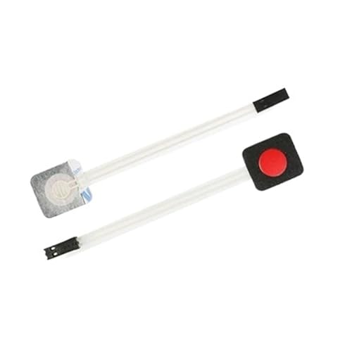 Commutateur à membrane matrice de touche rouge pour carte de clavier électronique 1 clé