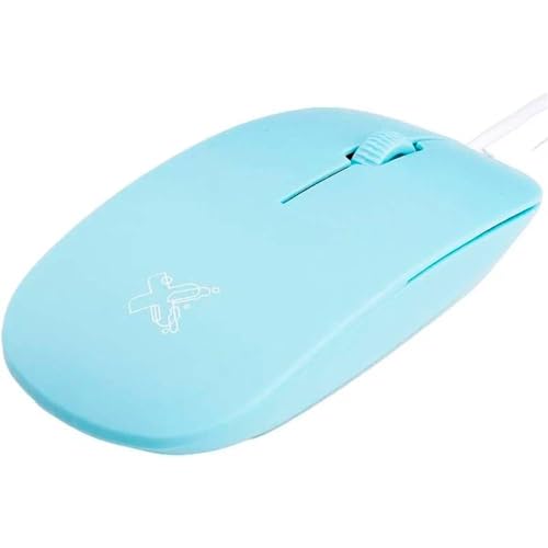 Mouse Surface Rio Branco Com Fio 1200DPI USB 2.0 Azul