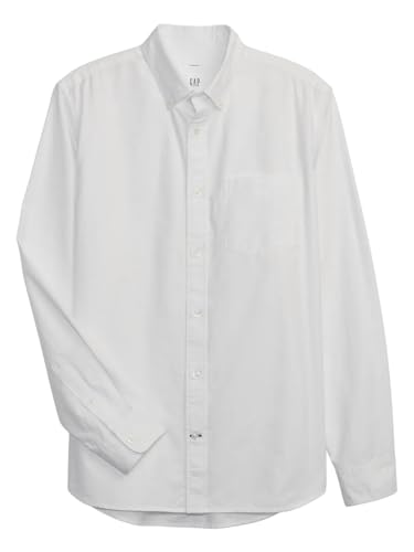 GAP Men's Long Sleeve Oxford Button Down Shirt