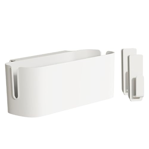 Caddy de chevet suspendu en plastique 13.1x4.5x4.7 pouces avec 2 crochets pour lit - 5