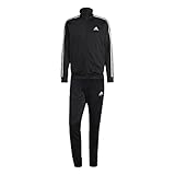 adidas, Sportswear Basic 3-Stripes Tricot, Trainingsanzug, Schwarz, Xl, Mann