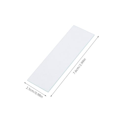 Lot de 300 lamelles et verres de couverture pour microscope transparents - 2