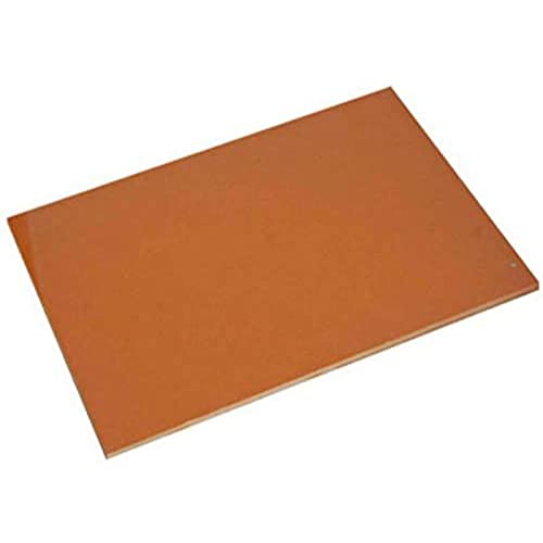 LOPZUQLY Tablero De Baquelita Fenólico Hoja de Placa Plana de Resina fenólica de baquelita de 3 Piezas para PCB mecánico-100mm*100mm*8mm