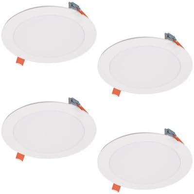 Halo HLBSL6099FS35-4PK LED Direct Mount Canless Retrofit Light Kit, 6 In., 4-Pk. - Quantity 2