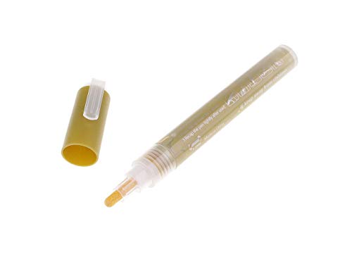 Image of Gold,Silver,White,Black Permanent Acrylic Paint Marker Pens For Rocks Painting,Ceramic,Glass,Wood,Fabric,Canvas,Mugs,Scrapbooking Craft,Card Making(4 Pcs),medium