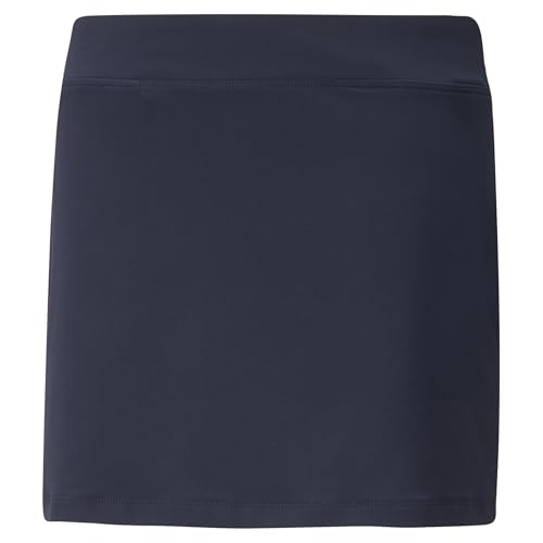 Puma Golf Girls Knit Skirt, Navy Blazer, XS