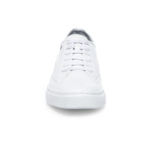 FRANCO CUADRA Mens Sneaker Bovine White Lace-Up3