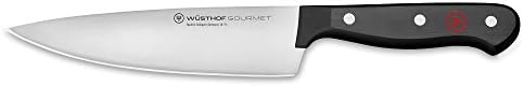 WÜSTHOF 8" Gourmet Chef's Knife, Black - Thumbnail 3