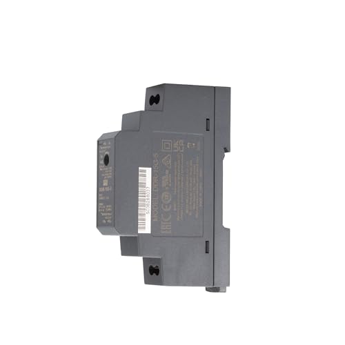 MEAN WELL Well DDR-15G-5 - Convertidor de carril DIN (riel DIN,