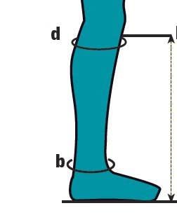 Calze Medicali Elastocompressive K1 per varici Gambaletto Cotone Art.401 - Taglia 4º