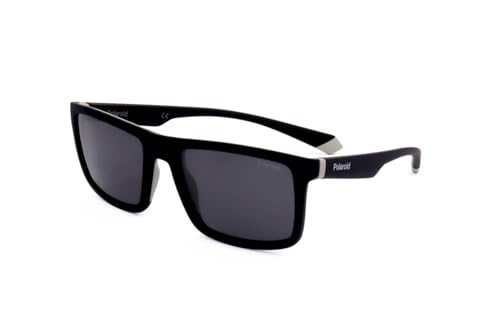 Polaroid PLD 2134/S 08A BLACK GREY 56/19/145 MAN Sunglasses