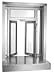 CRL BFW2A Satin Anodized Manual Projected Bi-Fold Service Window