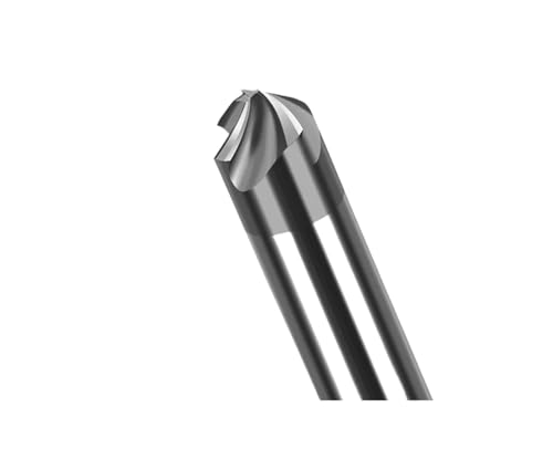 Fraise à chanfreiner hélicoïdale pour ébavurage précis des trous intérieurs de 0.5 mm