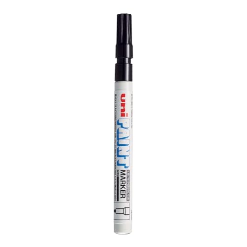 Image of uni-ball PX21 Bullet Shaped Paint Markers | Black Ink, Pack of 1