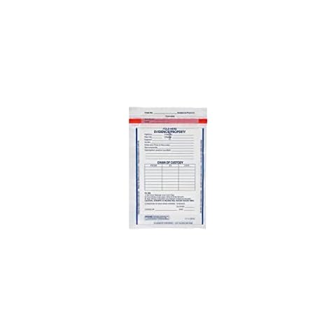 Sirchie Integrity Evidence Bag, 7.5x10.5", 100 Per Pack Cover