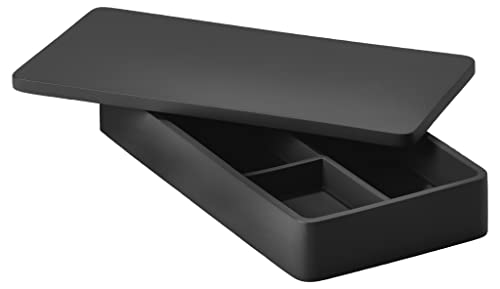 Zone Denmark organiseur noir compact pour structurer votre plan de vasque - 2