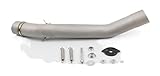 Per Kawasaki Per Z750 2004 2005 2006 2007 2008 Z800 2013 2014 2015 2016 51MM Tubo di collegamento del silenziatore di scarico per moto.
