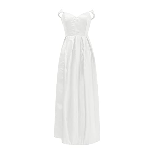 Robe de cocktail chic épaule dénudée pour cérémonie et bal