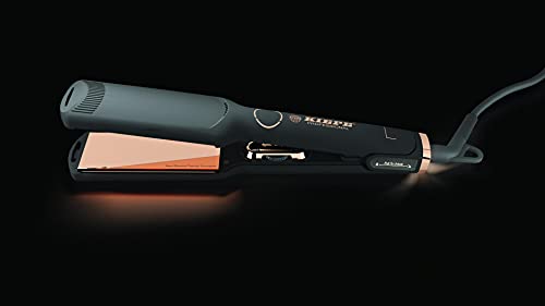 Kiepe Professional Pure Rose Gold Piastra Misura L Display digitale - Lamelle in Titanio 90x38mm