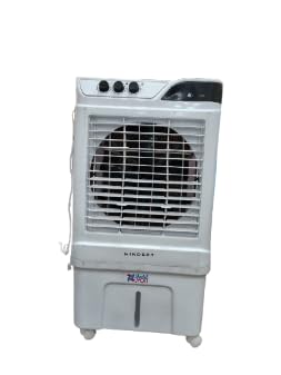 70L Desert Air Cooler for Home (16" Windsor, White-Black) | High Density 3-Side Honeycomb Pads | Large Easy-Clean Ice Chamber | Everlast Pump | Humidity Control | 250W-image-14