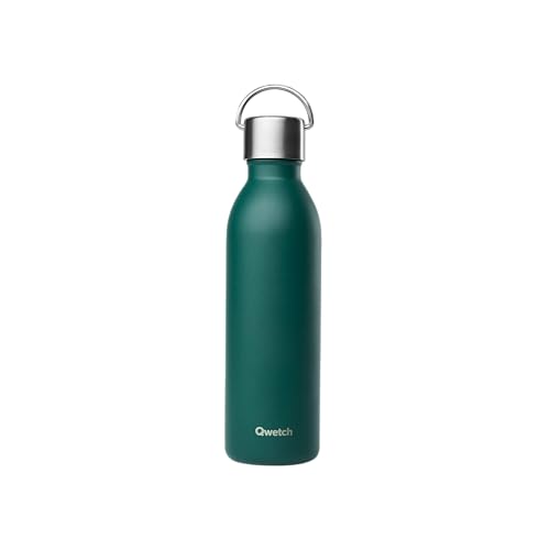 Qwetch Borraccia Termica 600ml Verde Smeraldo