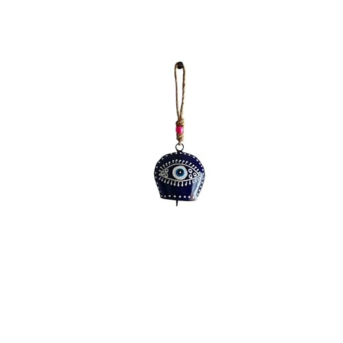 Image of JASMEY HOMES Designer Evil Eye Bell - Blue