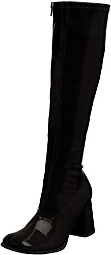Funtasma by Pleaser Women's Gogo-300 Boot, Blk Str Pat, Size - 7 -  GOGO300/B