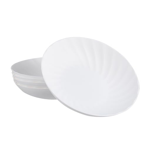 Cabilock 5 Piezas Plato De Merienda Dulce Canasta De Frutas Frutero Para Encimera Cesta Bandeja De Comida Tazas De Frutas Bandejas Lámina Polipropileno De Plástico Reutilizable