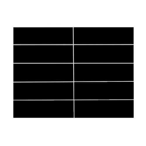 100PCS Mini Black Laser Engraving Marking Paper, 40x12mm, for CO2 & Diode Laser Engravers, Color Transfer Logo Paper for Ceramics, Glass, Crystal, Stone, Tiles, DIY Crafts