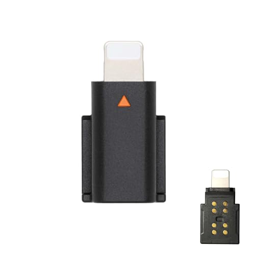 iMusk �I���W�i���g�ѓd�b�A�_�v�^�[ DJI Mic 2 (���C�g�j���O) �p - DJI Mic 2���V�[�o�[��iPhone 14/13�V���[�Y�ɑΉ�