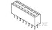 1-215307-2, 2X12P HV100 REC CON. TE, 7.0MM (25 Items)