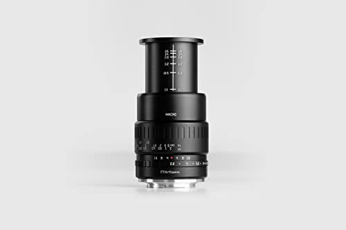 Image of TTArtisan 40mm Macro F2.8 Metal Bodied Lens Compatible with Sony E Mount - Black