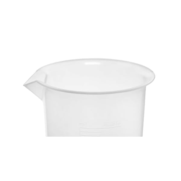 EISCO-12PK-Plastic-Beakers-250ml-Polypropylene-Plastic-Raised-Graduations-Tapered-Spout-Euro-Design EISCO-12PK-Plastic-Beakers-250ml-Polypropylene-Plastic-Raised-Graduations-Tapered-Spout-Euro-Design