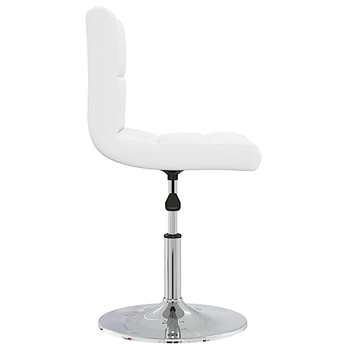 Tabouret de bar blanc idéal pour comptoir de cuisine moderne