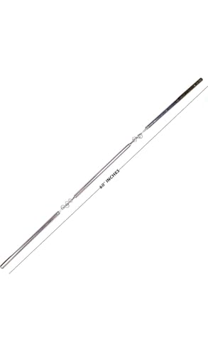 Image of Steel Nunchaku for Beginners - Soft Safety Martial Arts Training Nunchucks with Steel Chain & Anti-Slip Grip
