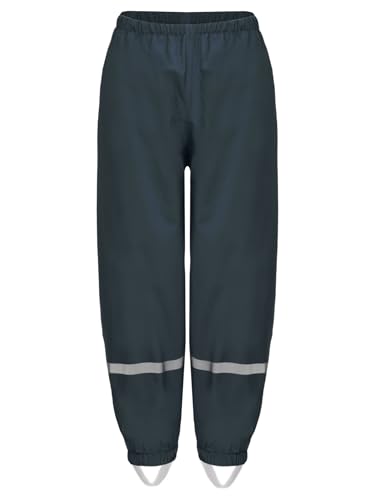 Boys Girls Water Resistant Cargo Rain Pants Kids Windproof Reflective Trousers Lightweight Outdoor Rainwear3