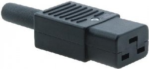 Elcom Heavy Duty Rewireable Power Entry Components IEC Outlets, Pack of 200