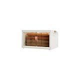  Boîte de rangement pliable en plastique de grande capacité avec poulie empilable et durable pour armoires, garde-manger et bureau