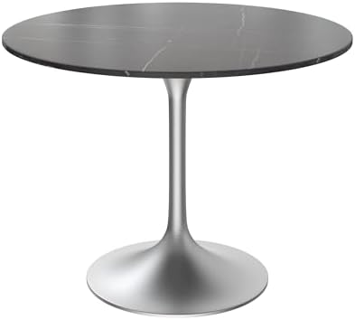 LeisureMod Verve 36 Inch Round Dining Table, ...